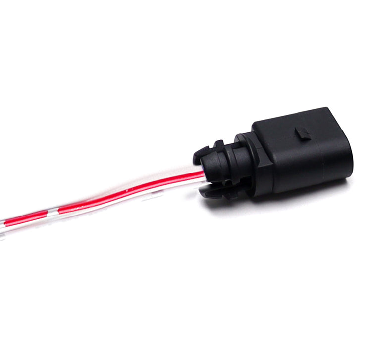 W16W Bulb Holder & Plug w/ 7" Wire For Audi 17-up Q7 Lower Bumper Taillight Bar