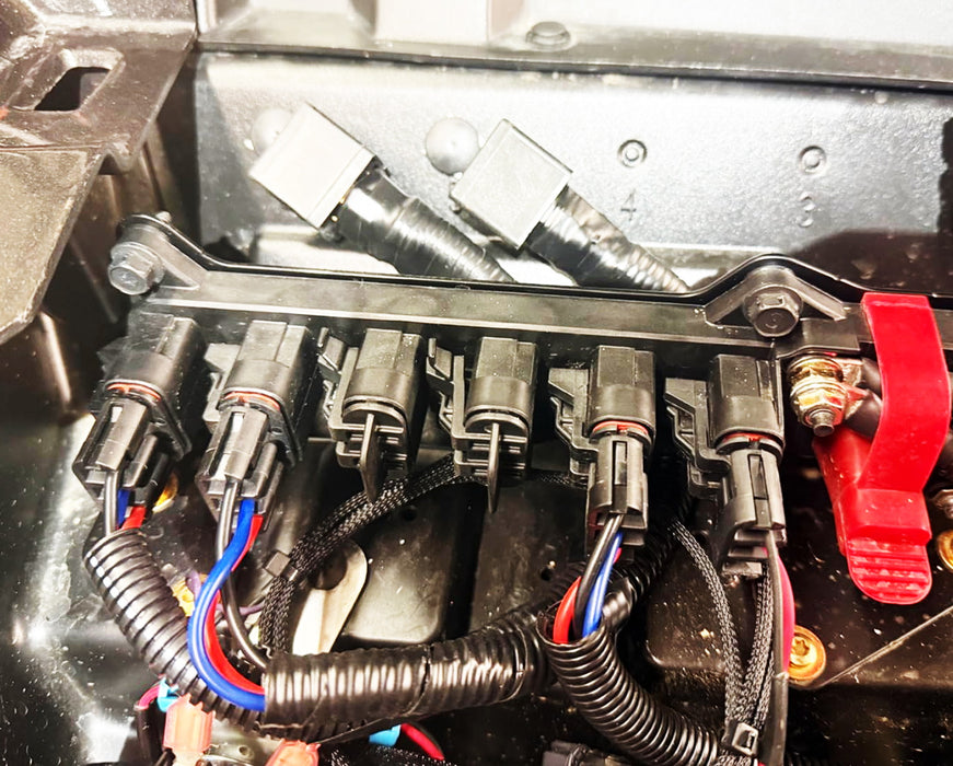 3pc 3-Pin Bus Bar Accessory Wiring Adapter Set For Polaris ATV XP 1000, RZR RS1