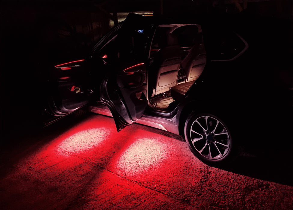 Multi-Color RGB LED Glove Box/Footwell Lights w/Remote For VW GTI Golf Jetta CC