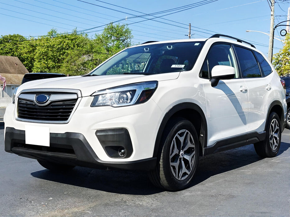 Pair OE-Spec Lower Bumper Fog Light Opening Filler Bezels For 2019-2021 Forester