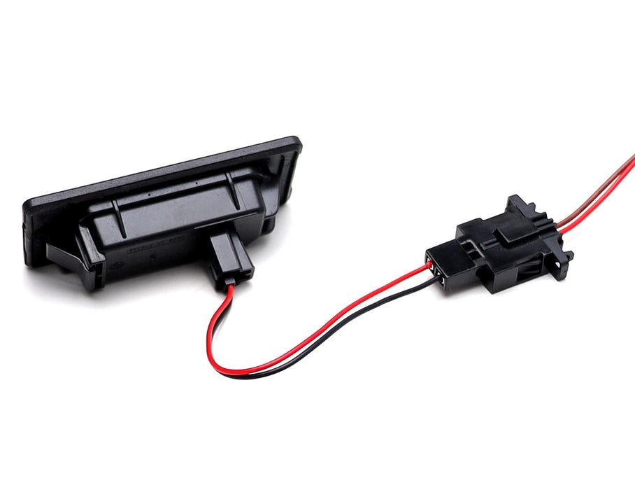 For Older Audi/VW Install Newer OEM LED License Plate Lamp Conversion Adapters