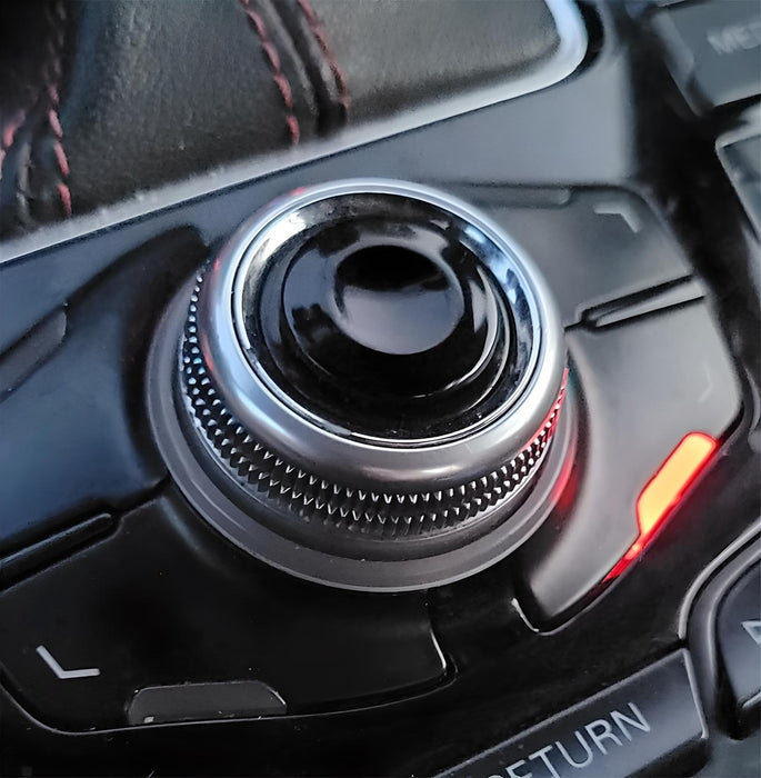 Center Console Navigation Joystick Mini Button Cover Cap For Audi A4 A5 A6 Q5 Q7
