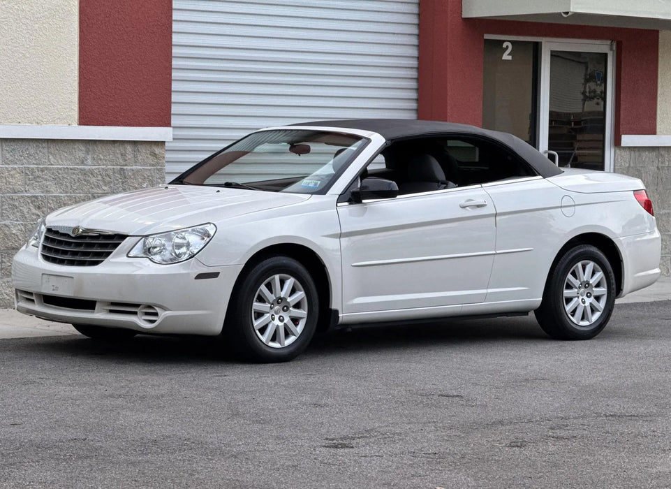 Black-Out Smoked Front Bumper Side Marker Reflex Lens For 07-10 Chrysler Sebring