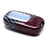 Black/Red Carbon Fiber Finish Plastic Key Fob Case Shell For Accord Civic CRV