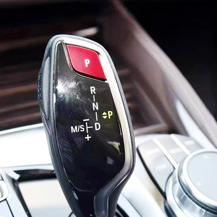 Sports Red Shift Knob P Button Cover Trim For BMW Gxx 5 7 6GT X3 X4 Standard