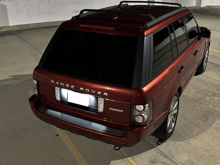 White 18-SMD Full LED License Plate Lights Kit For 2003-2012 L322 Range Rover