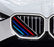 M-Color Stripe Grille Insert Trims For 24+ BMW G45 X3 Vertical & Diagonal Grill