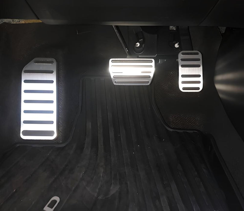 OE-Spec Track Design Silver Rest Dead Pedal Cover For Honda 18+ Accord 10 11 Gen