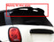 Carbon Fiber Pattern Roof Spoiler Lips For MINI F55 F56 F54 JCW Style Spoiler