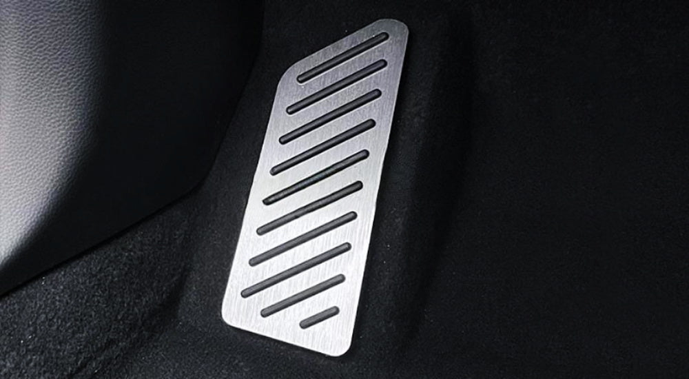 OE-Spec Racing Design Silver Rest Dead Pedal Cover For Honda 2017-22, 23-up CR-V