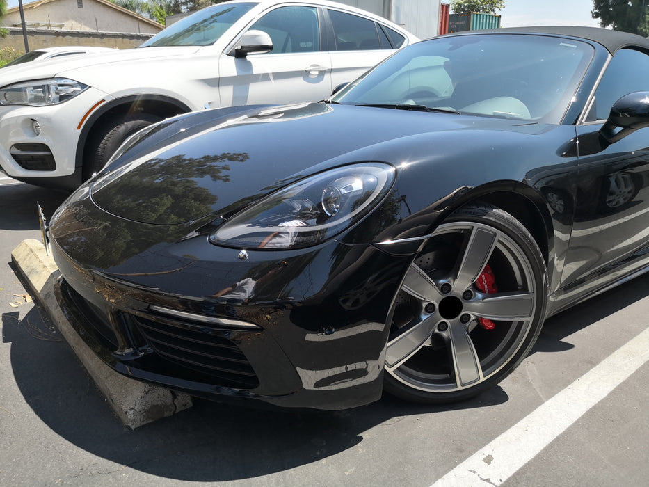 Euro Smoked Lens Front Side Marker Light Housings For Porsche 911 Boxster Cayman