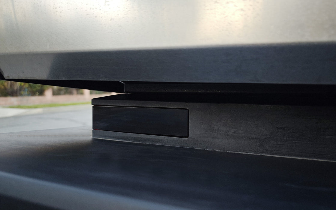 Exact Fit Rear Bumper Reflector Black-Out Smoked Cover Lens For Tesla CyberTruck