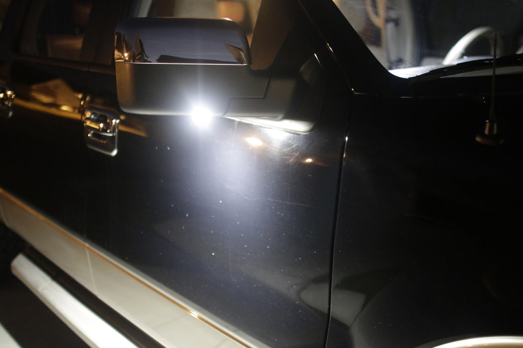 Xenon White 18-SMD Full LED Under Mirror Lights For Jeep 2014-2023 Cherokee KL