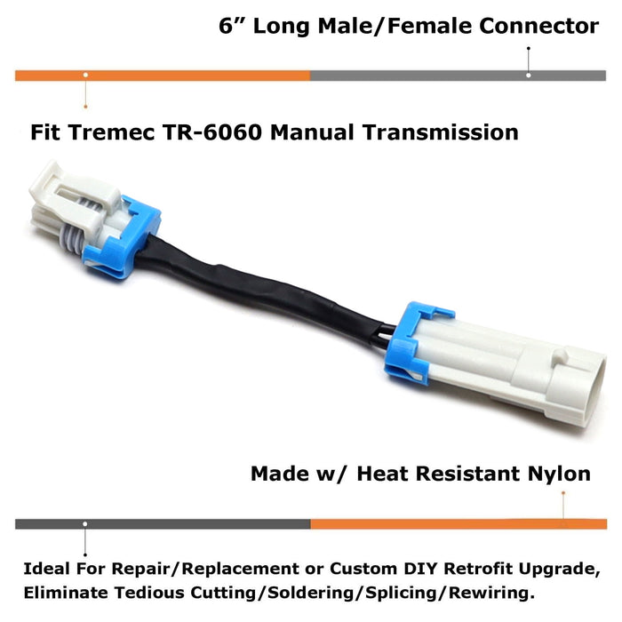 CAGS Skip Shift Bypass Eliminator For Camaro Vette Challenger Tremec TR6060 Tran