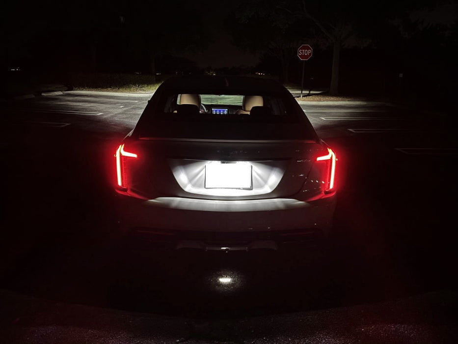 White 18-SMD Full LED License Plate Lamp Kit For 24+ Acura ZDX Honda Prologue EV