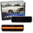 Smoke Amber LED Front Side Marker Lights For Dodge 70s Charger Challenger & More