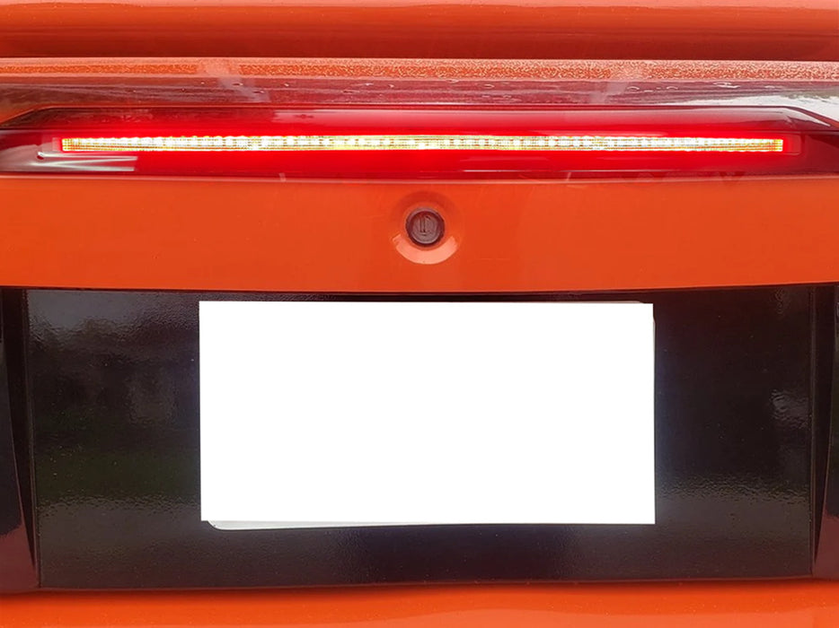 Clear/Black Lens Super Bright OLED Third 3rd Brake Light For 99-04 Ford Mustang