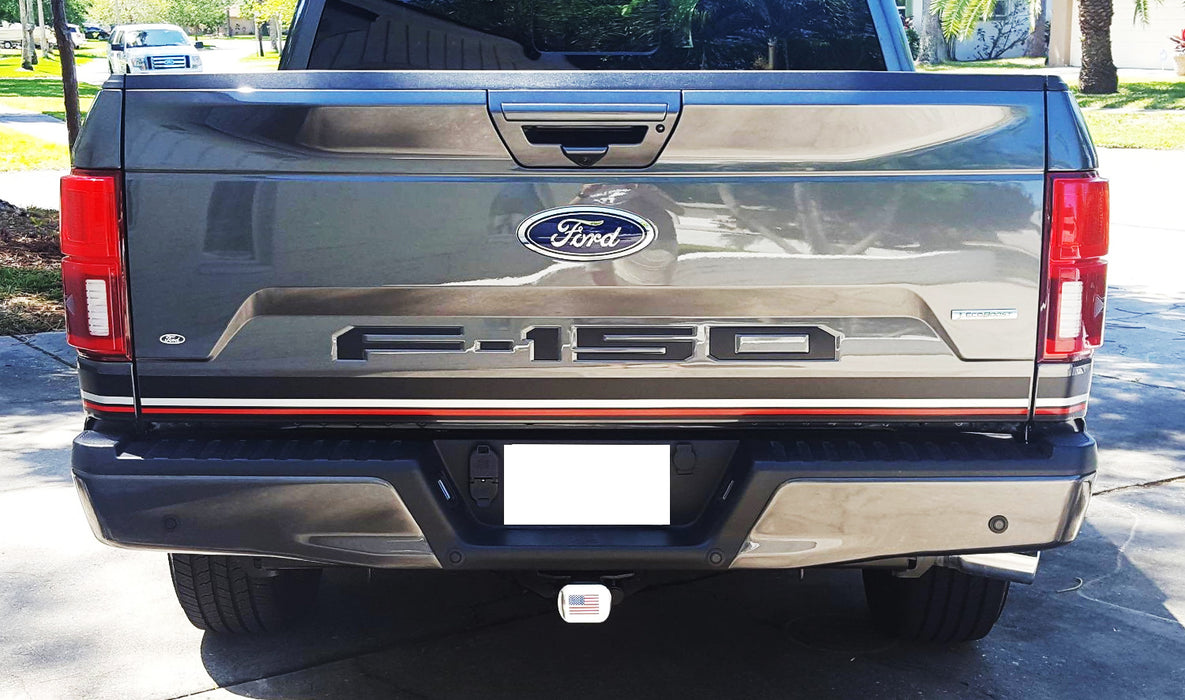 Matte Black Finish 3D Raised Tailgate Letter Pieces For 2018-2020 Ford F150 LCI