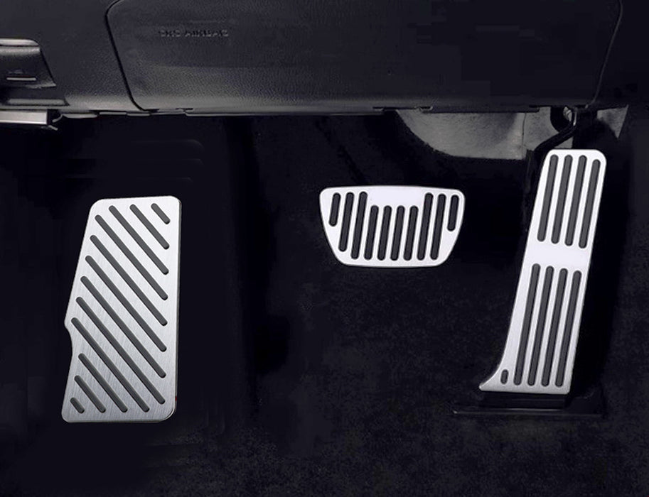 Racing Design Silver Rest Dead Pedal Cover For Toyota 18-up Camry, 19-22 Avalon