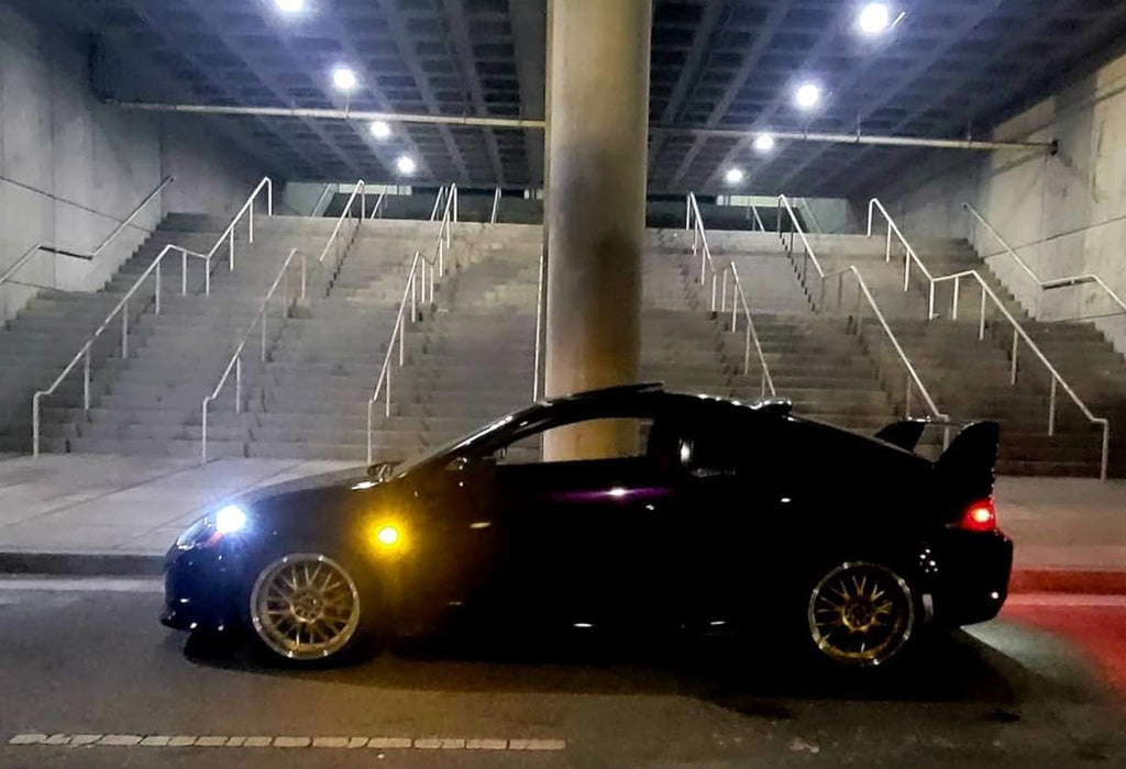 Clear Lens Amber Full LED Side Markers For JDM Honda/Acura RSX Integra Civic EP3