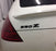 Matte Black Finish 3D Raised Trunk Lid Letter Pieces For 2003-08 Nissan 350Z Z33