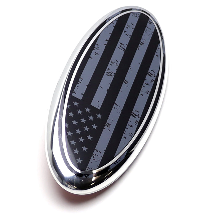 7" Distressed US Flag Grille Emblem Badge For Ford F150 F250 Escape Explorer…