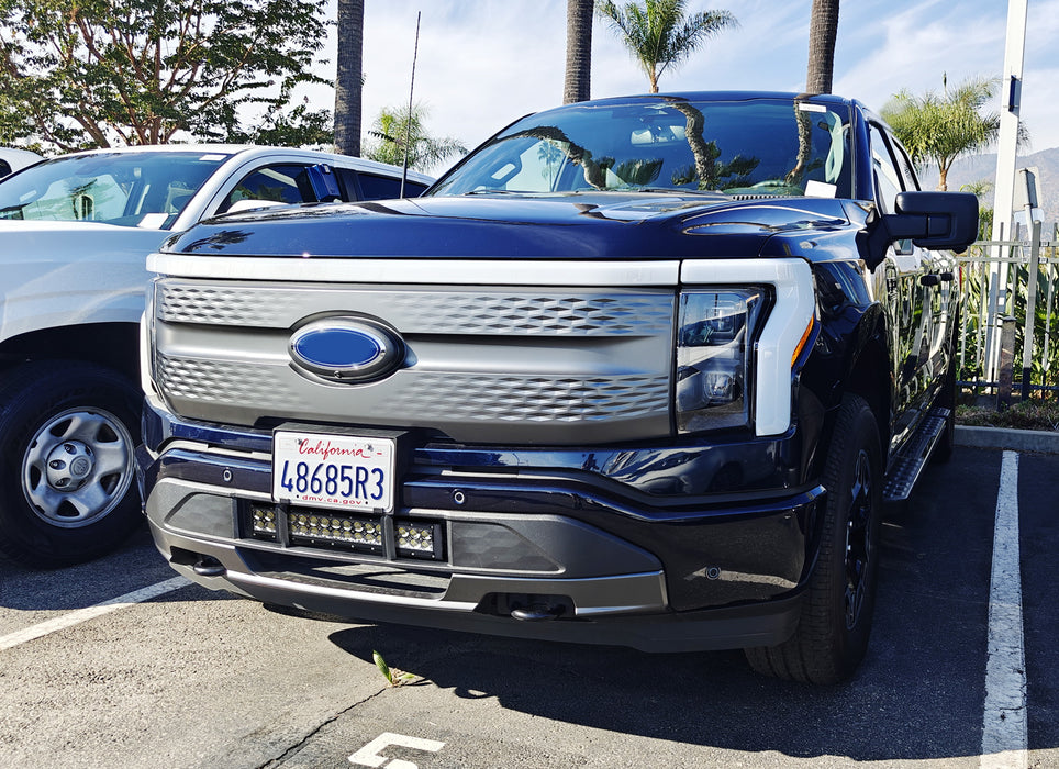 Lower Grille LED Light Bar Kit For Gen4 F150 STX King Ranch Platinum Lightning