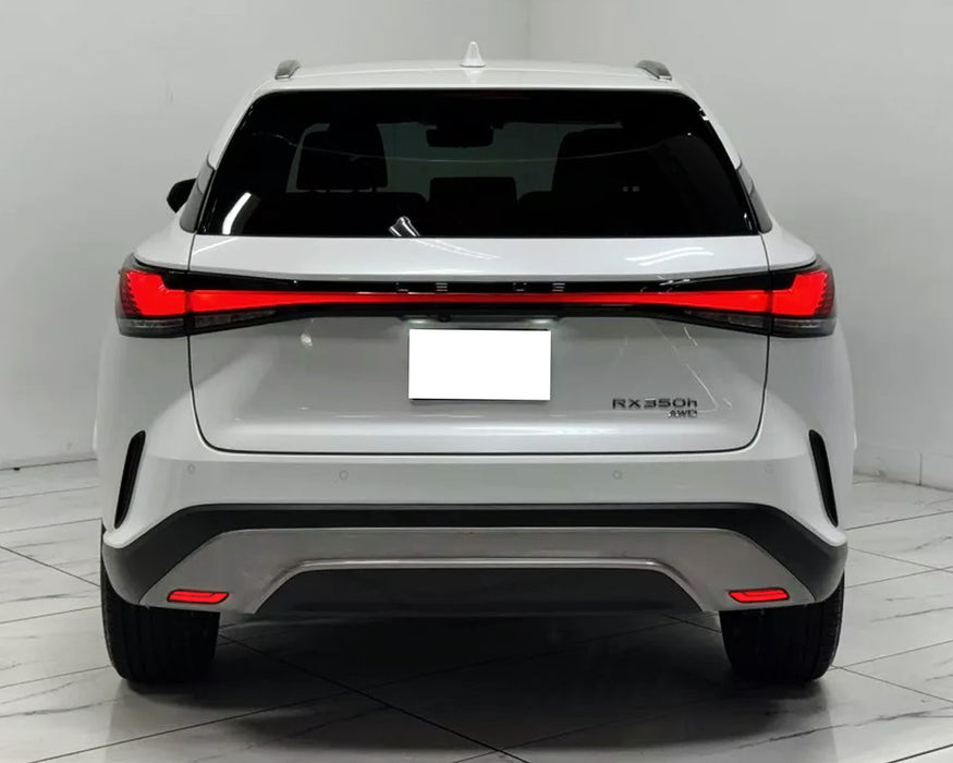 Dark Red Lens Full LED Lower Bumper Reflector Lights For Lexus 2023+ RX 350 450