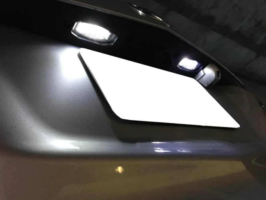 Xenon White 18-SMD Full LED License Plate Lights For Acura 09-13 ZDX, Honda XRV