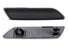 Black-Out Smoked Front Bumper Side Marker Reflex Lens For 07-10 Chrysler Sebring