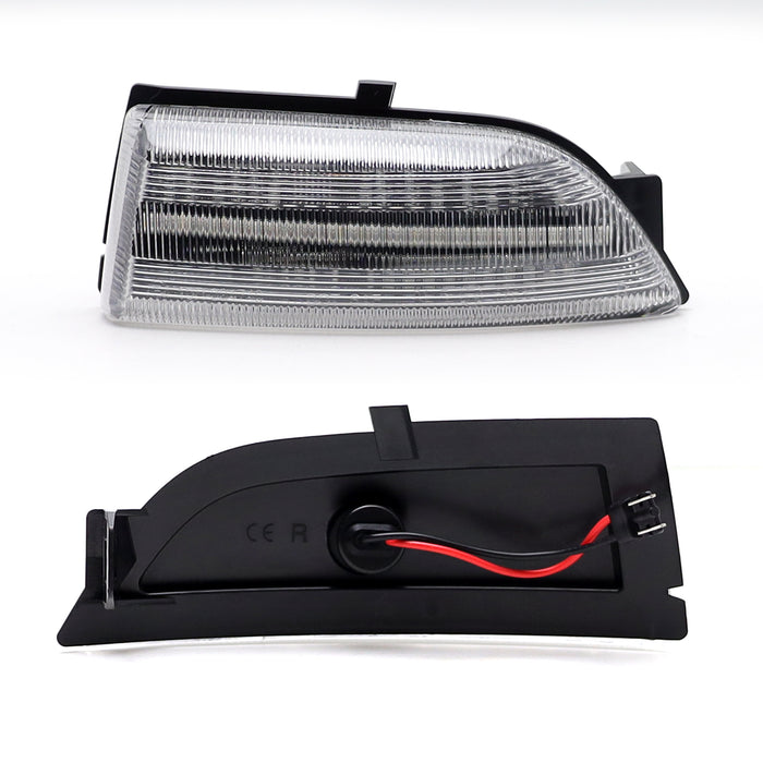 Clear Lens LED Dynamic Sequential Mirror Lights For Ford 2019-23 Ranger Lariat