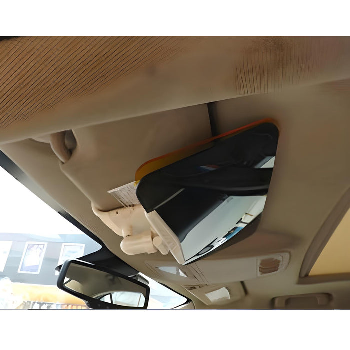 Car Truck Dark/Yellow Lens Sun & Headlight Anti-Glare UV Guard Sunvisor Extender