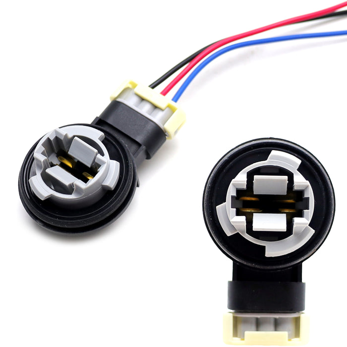 3157 Bumper Parking Turn Signal Bulb Socket w/ Wiring For Buick 2000-05 LeSabre