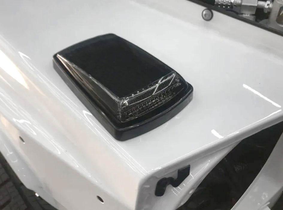 Smoked Add-On Mansory Style Amber LED Turn Signal Indicators For MB W463 G-Class