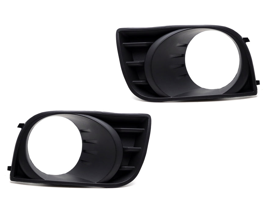 Driver & Passenger Side OE-Spec Fog Lamp Bezel Covers For Toyota 2008-17 Sequoia