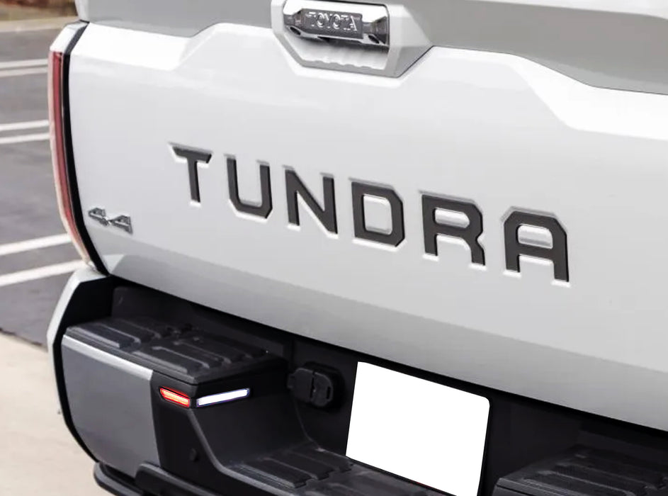 3-In-1 Red Rear Fog, White LED Reverse & License Plate Light For 2022-up Tundra