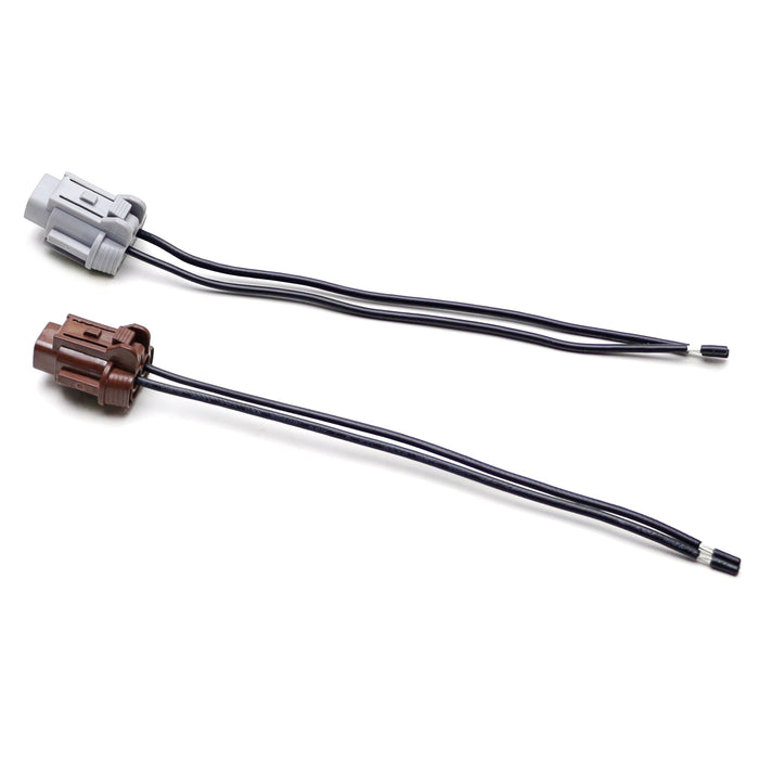 Set of 2 LHD RHD Female ABS Wheel Speed Sensor Connectors For Nissan Infiniti