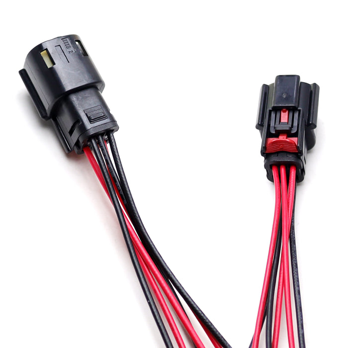 6-Way Female Adapter w/ 5" Pigtail For Chevy Headlamp, Tesla Model S X Fog Light