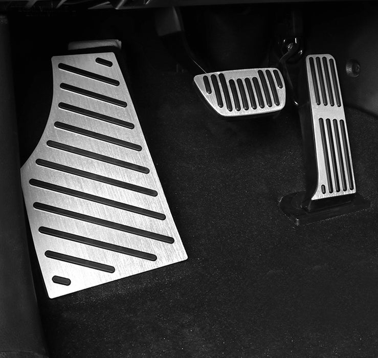 OE-Spec Racing Design Silver Rest Dead Pedal Cover For Toyota 2021+ Sienna XL40