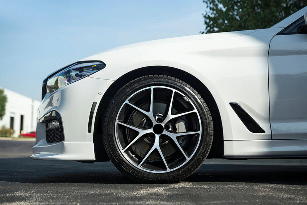 Euro Smoked Front Bumper Side Marker Reflex For BMW 2017-22 G30 530 540 550 M5