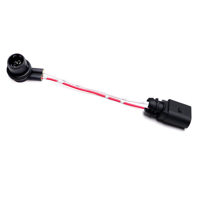 W16W Bulb Holder & Plug w/ 7" Wire For Audi 17-up Q7 Lower Bumper Taillight Bar