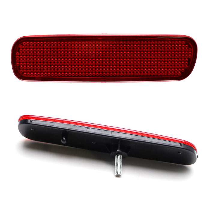 OE-Spec Red Rear Bumper Reflectors For 1998-07 Toyota Land Cruiser, Lexus LX470
