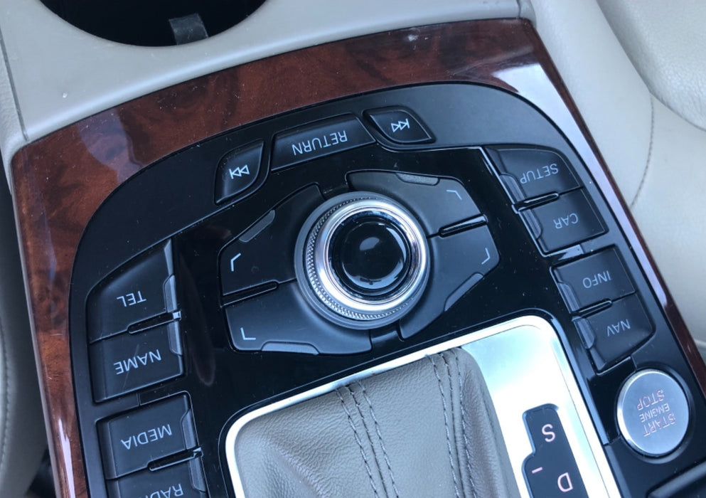 Center Console Navigation Joystick Mini Button Cover Cap For Audi A4 A5 A6 Q5 Q7