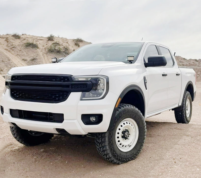 Windshield A-Pillar LED Pod Ditch Light Mounting Bracket For Ford 2024-up Ranger