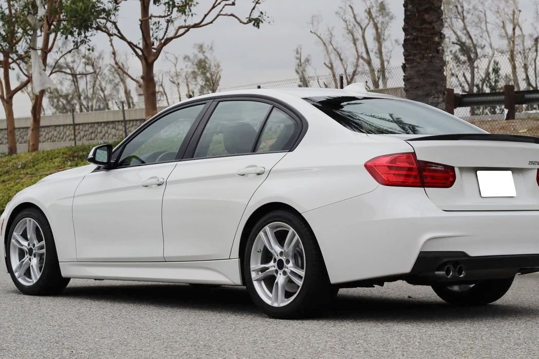 Euro Smoked Rear Bumper Reflector Replacements For BMW F30 3 Series w/ M Bumper