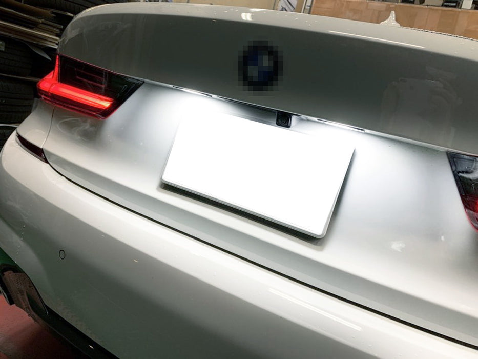 Xenon White 12-SMD LED License Plate Light For BMW Gxx G20 G30 3 5 Series G05 X5