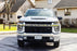 Black-Out Amber Full Strip 3D LED Cab Roof Light Kit For 20+ Silverado Sierra HD