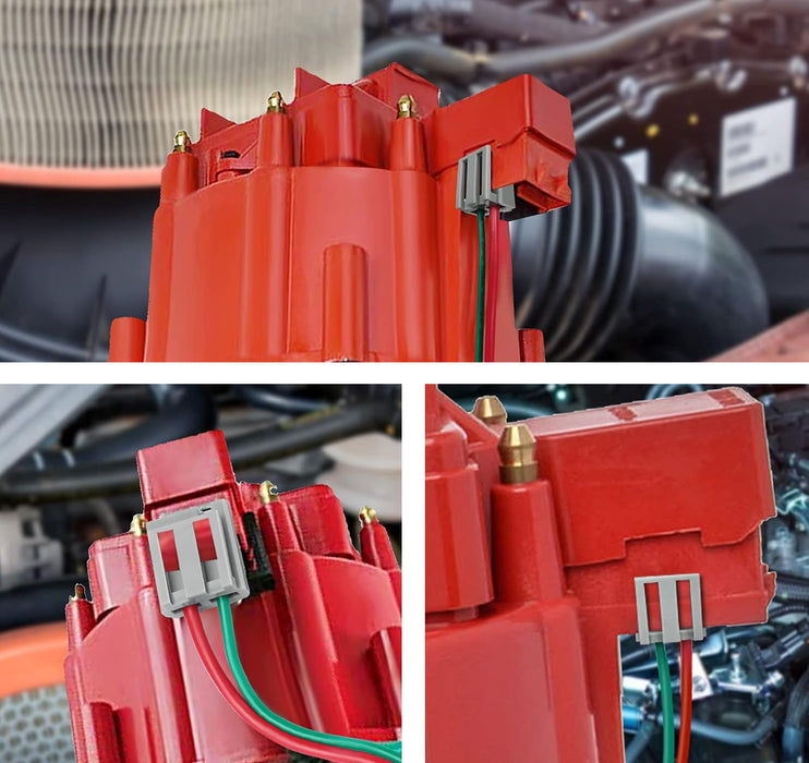 HEI Distributor Wire Harness For GM V8 Vehicle 12V Battery Power or Tachometer