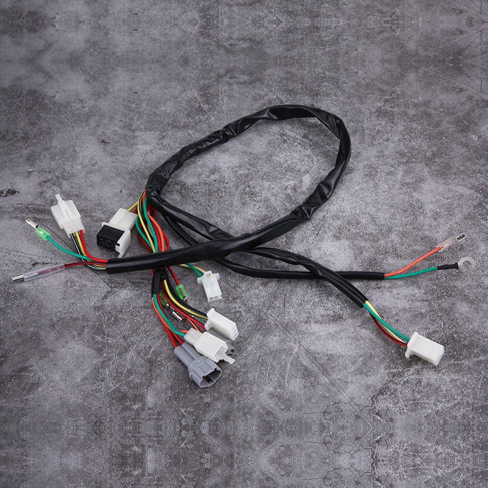 Electric Engine Wire Loom Harness Replacement For Yamaha 1983-2006 PW50 Y-Zinger