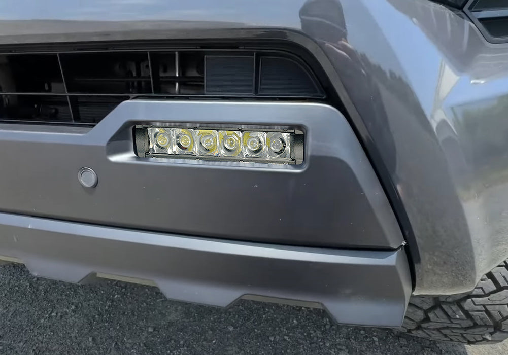 White LED Fog Pocket Light Kit For Toyota 22+ Tundra/Sequoia, 24+ Tacoma/4Runner